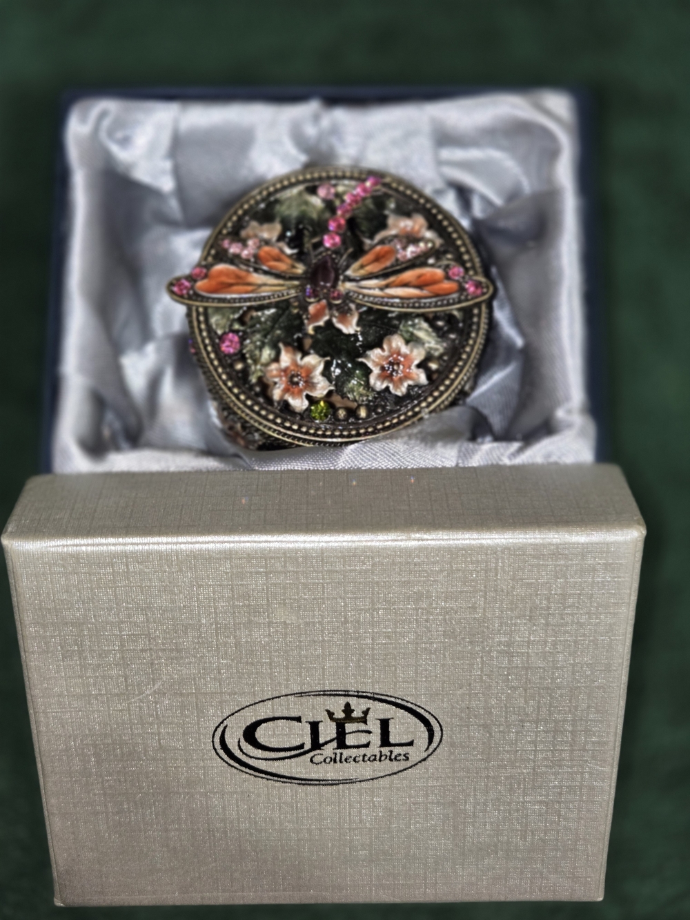 Ciel Collectables Dragonfly Trinket Box